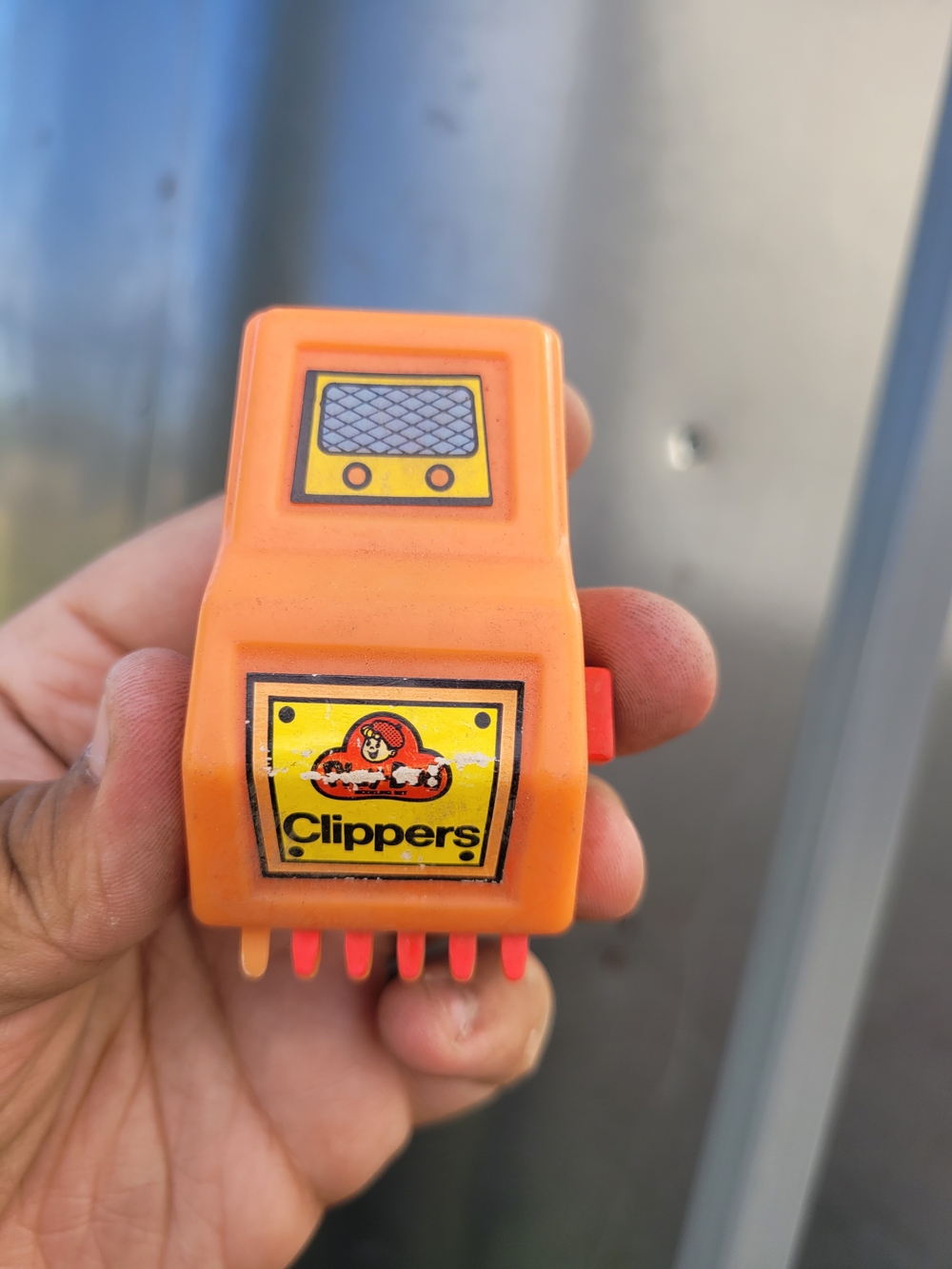 Vintage 1970's  Play Doh Fuzzy Pumper Barber shop accessory
